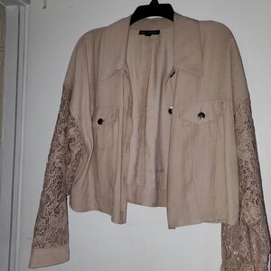 Women's Inc Lace Crop Jacket